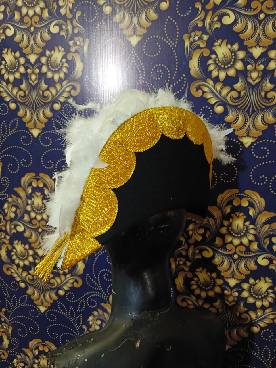 Felted Wool Napoleonic Bicorn Hat: French General, Marshall Officer