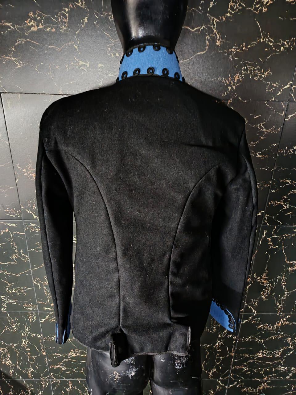 Napoleonic Hussars Wool Tunic Jacket: 18th Century Brunswick Officer