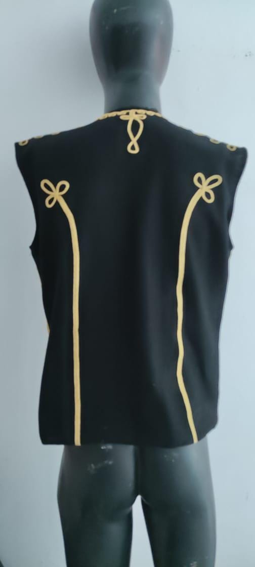 Napoleonic Jimi Hendrix Style Hussars Wool Jacket & Waistcoat