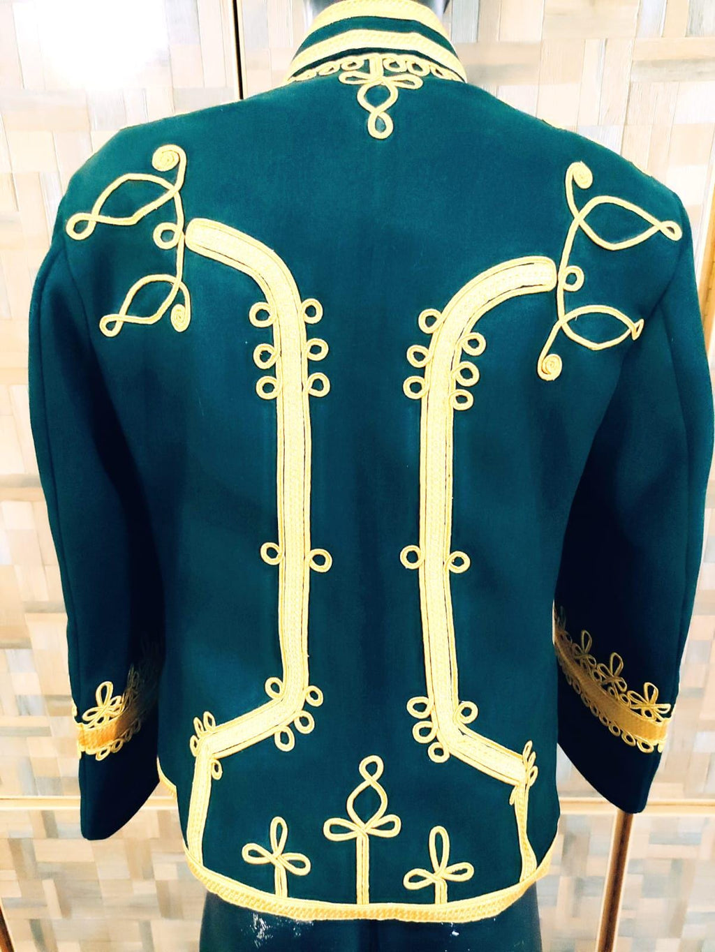 Napoleonic Hussars Wool Jacket: 11th Hussars Officer Style