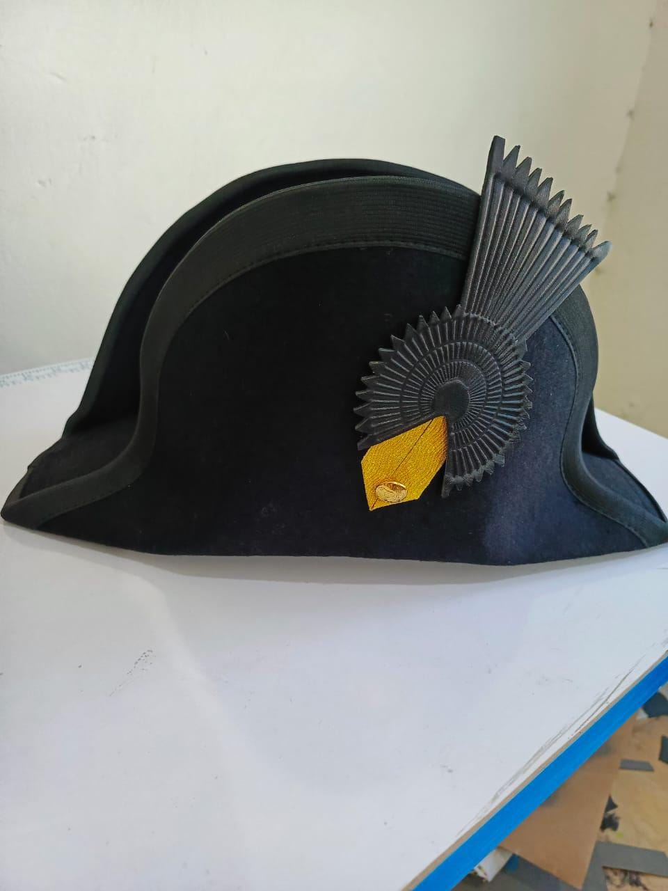 Napoleonic Tricorn Hat: 18th Century British Officer Style