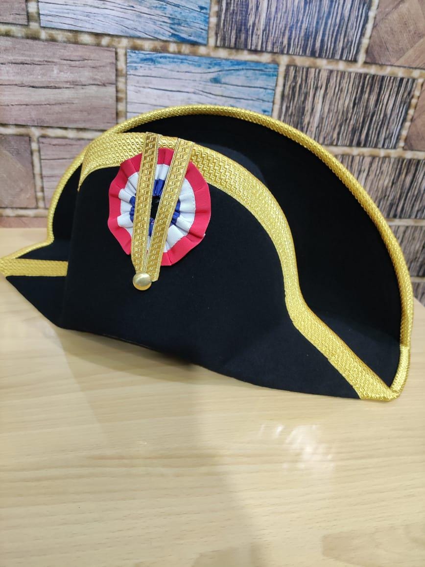 Napoleon Bicorn Hat: Historical Military Costume, Cosplay & Halloween