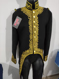 Napoleonic General of Division Wool Tailcoat: 1st Empire Military Uniform