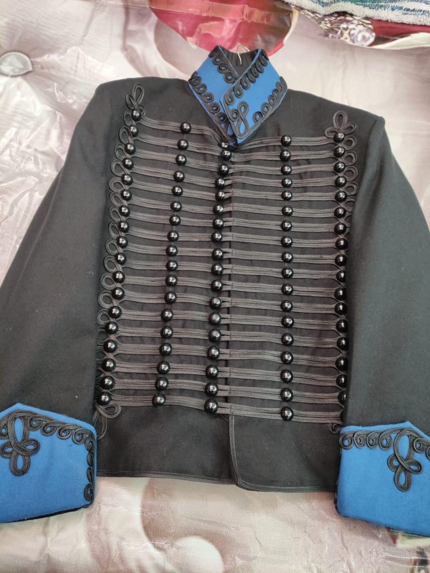 Napoleonic Hussars Tunic Jacket: Custom Military Coat