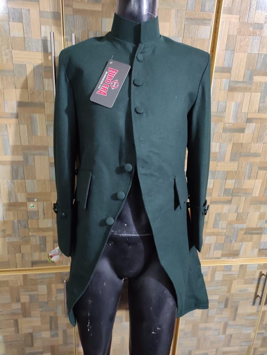 18th Century Military Officer Coat: Civil War Reenactment Costume