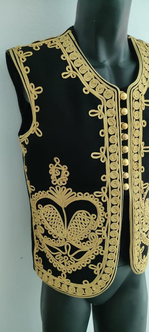 Napoleonic Jimi Hendrix Style Hussars Wool Jacket & Waistcoat