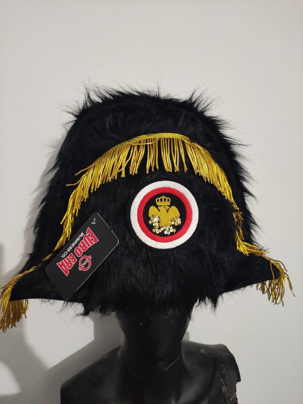 Napoleonic Bicorn Hat: French Officer Cosplay, Historical Reenactment