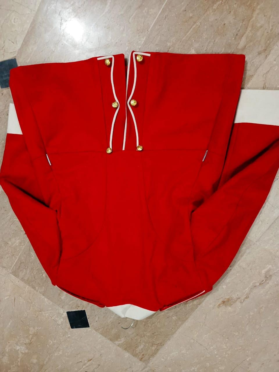 Anglo Zulu War Officer's Tunic: 18th Century British Empire Style