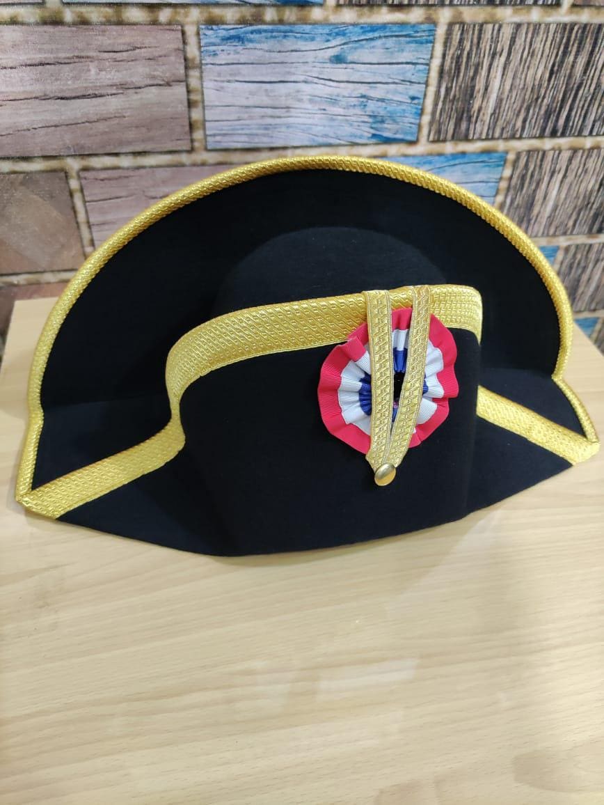 Napoleon Bicorn Hat: Historical Military Costume, Cosplay & Halloween