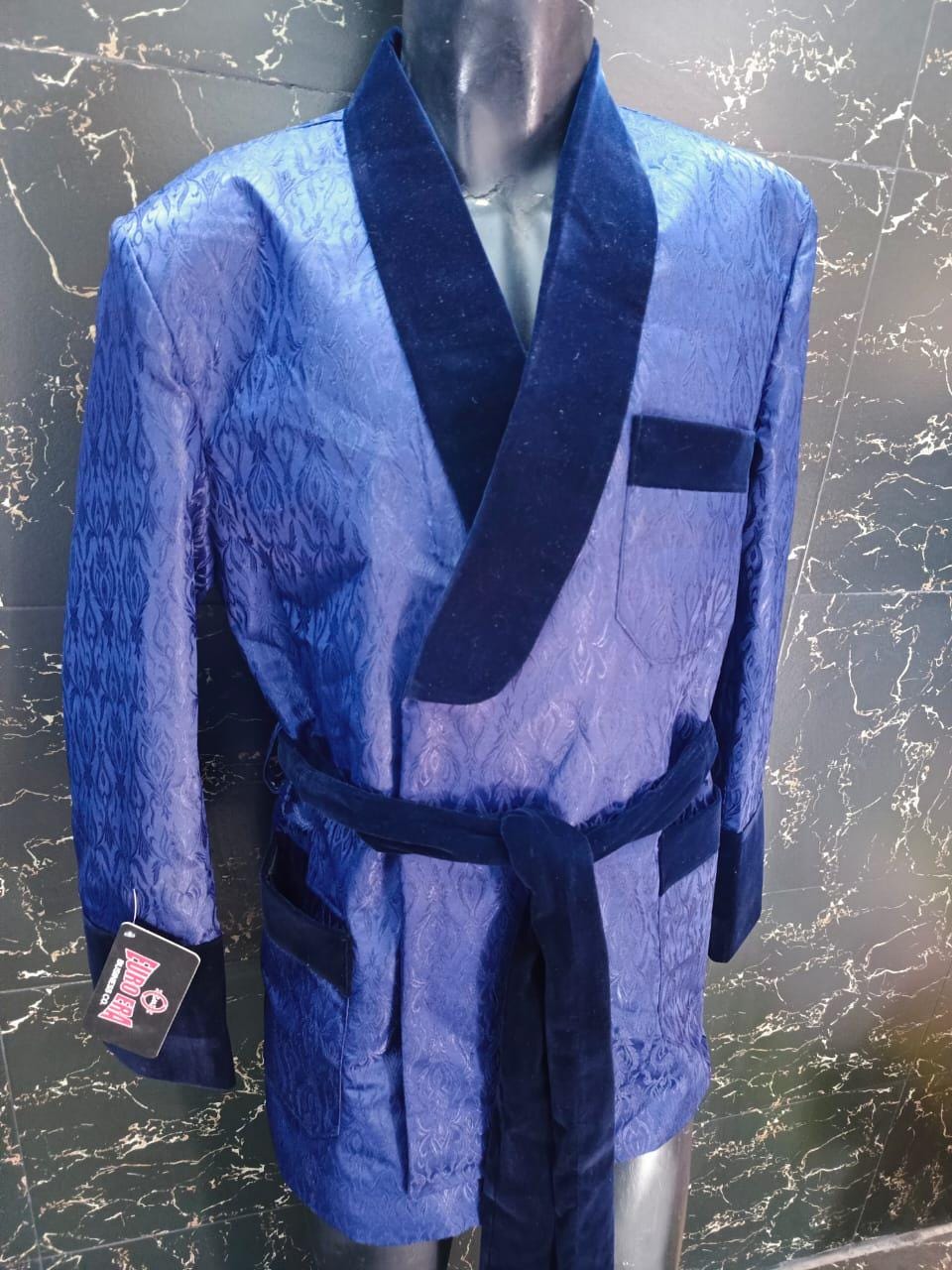 New Smoking Robe Coat Jacket Wedding Party Wear Robe Smoking COAT | Stylish Relaxation Robe | Luxury Lounge Wear | Elegant Gift for Him