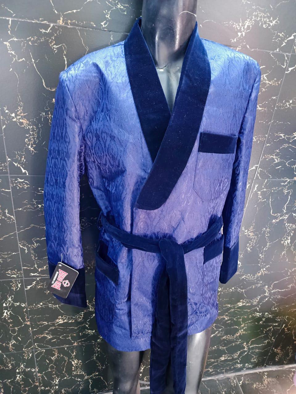 New Smoking Robe Coat Jacket Wedding Party Wear Robe Smoking COAT | Stylish Relaxation Robe | Luxury Lounge Wear | Elegant Gift for Him