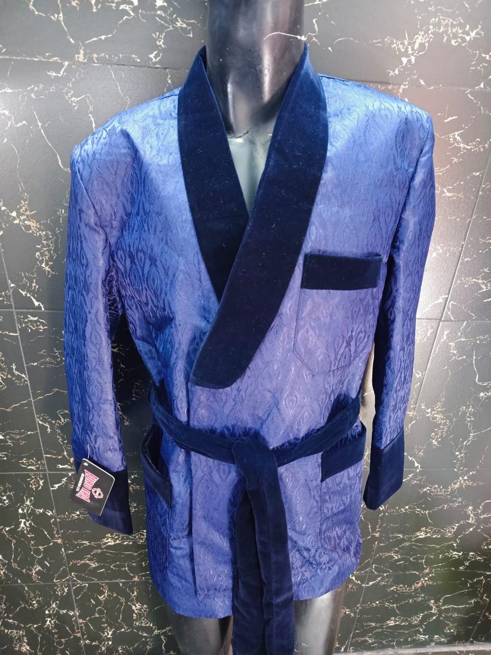 New Smoking Robe Coat Jacket Wedding Party Wear Robe Smoking COAT | Stylish Relaxation Robe | Luxury Lounge Wear | Elegant Gift for Him