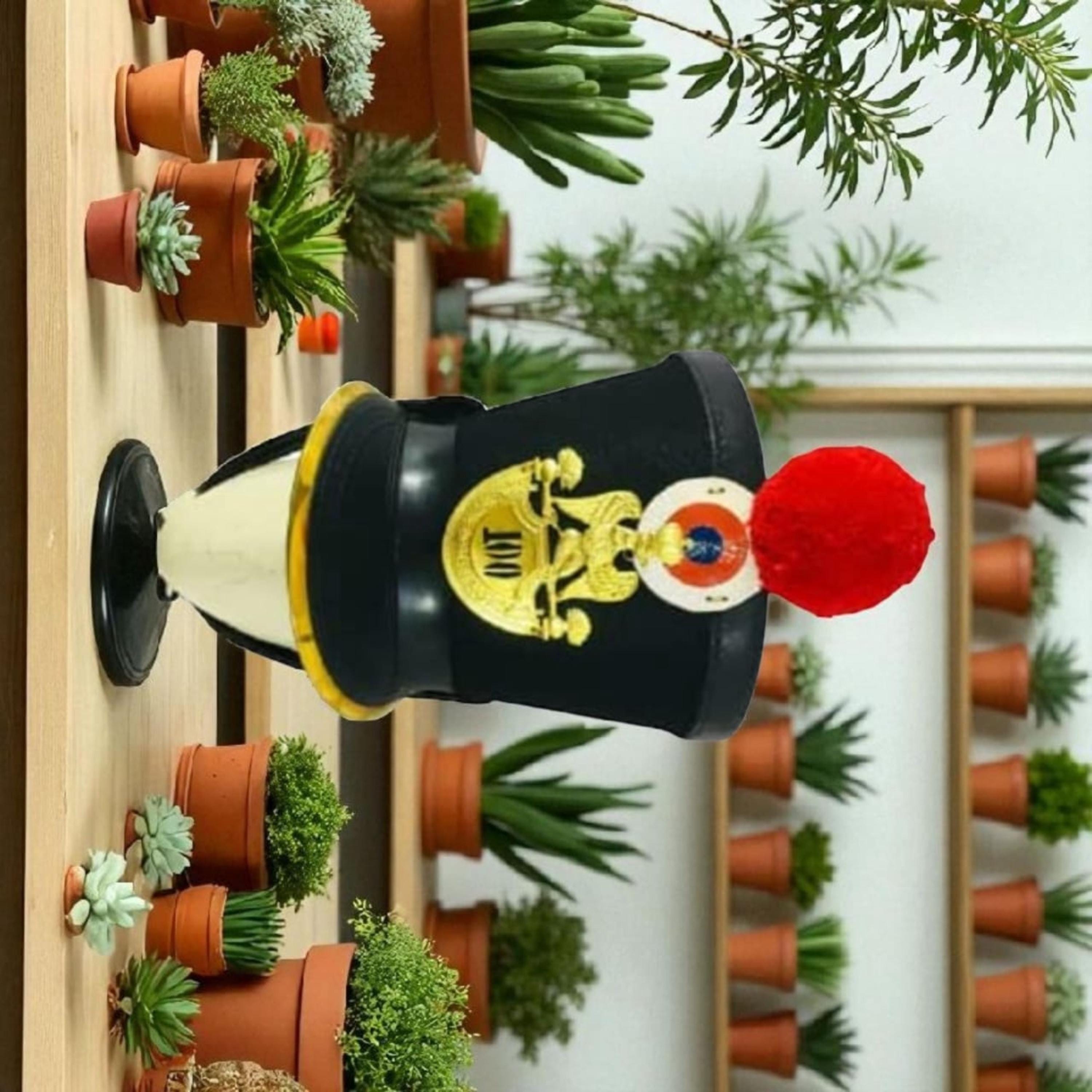 Napoleonic French 100th Regiment Shako Hat: Historical Military Replica