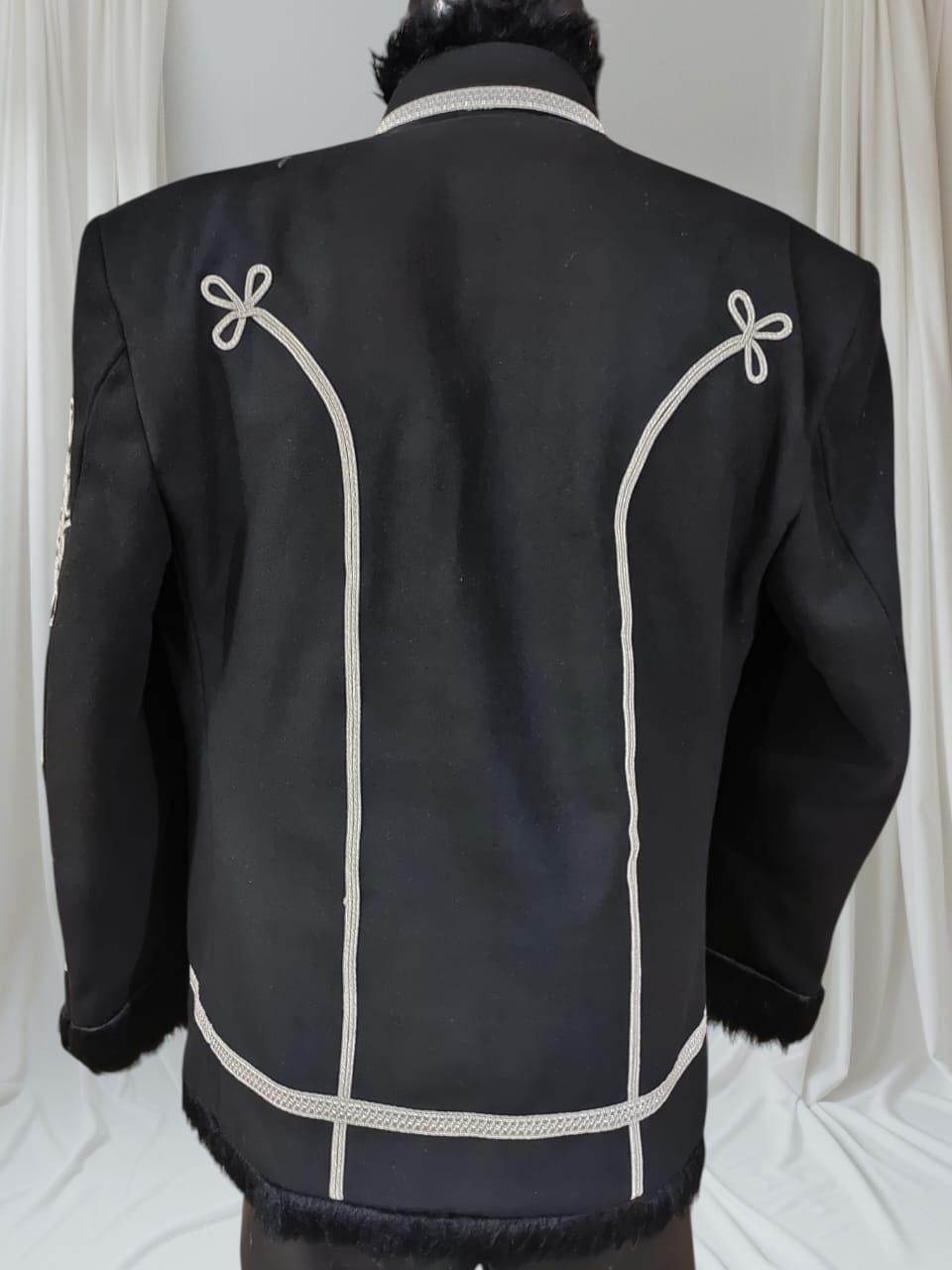 Napoleonic Hussars Pelisse Jacket: Fur Trim, Jimi Hendrix Style