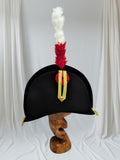 Civil War Officer Bicorn Hat: French Military Reenactment Costume