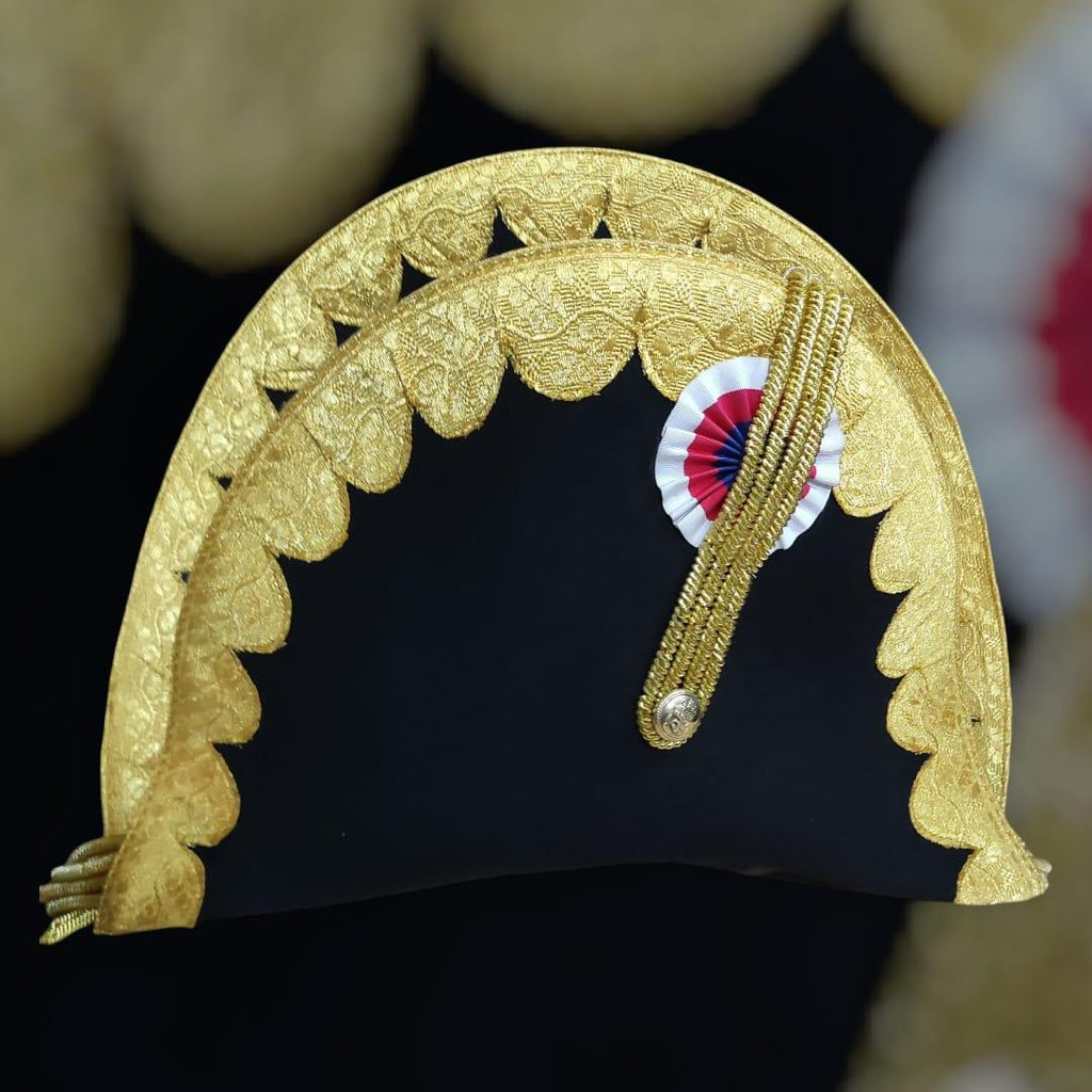 Napoleonic Bicorn Hat: 1st Empire Reenactment Costume Accessory