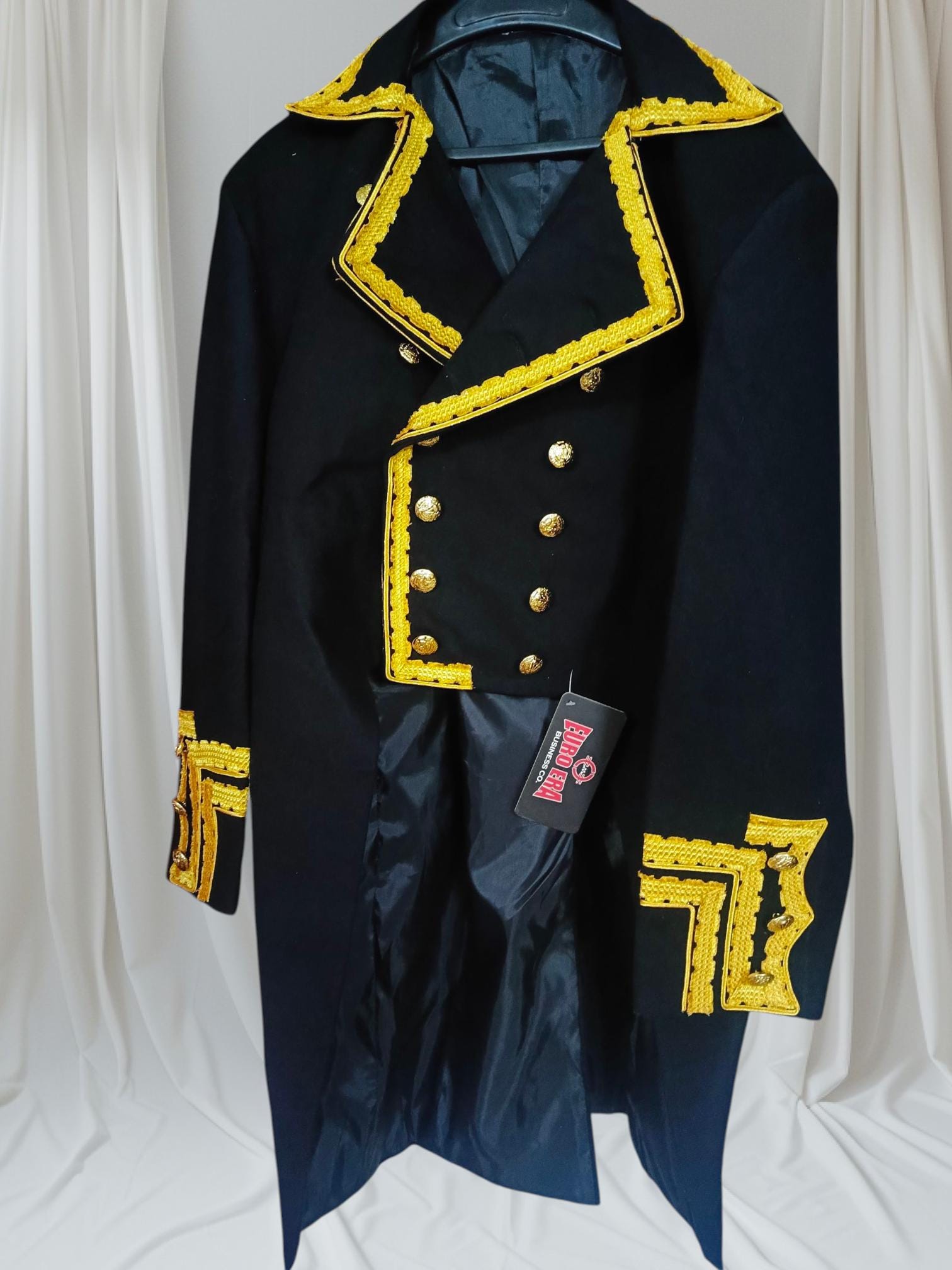 Napoleonic French General Frock Coat: 1st Empire Military Uniform