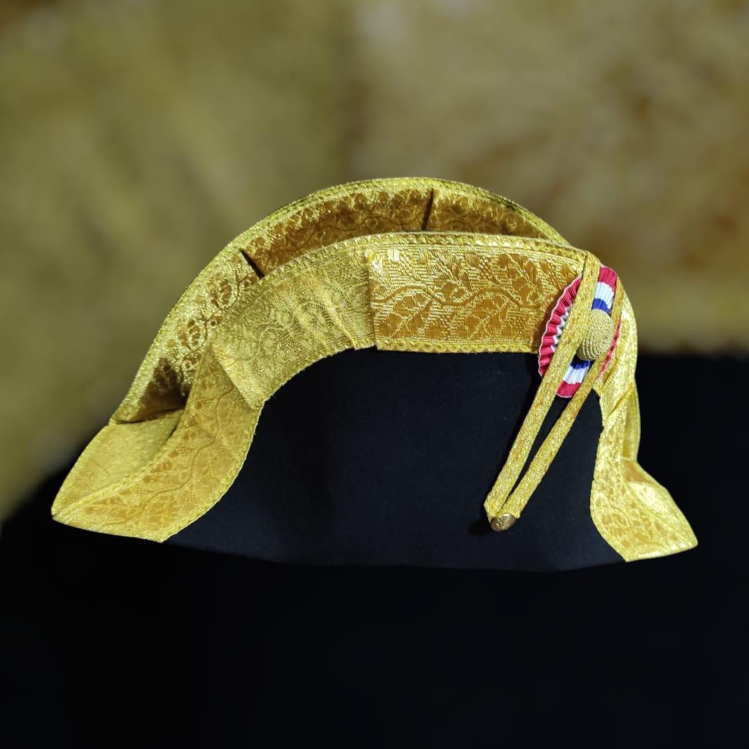 Napoleonic Bicorn Hat: French General Officer Cosplay, Historical Reenactment