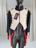 Napoleonic French Imperial Guard Officer Frock Coat: Historical Military Uniform