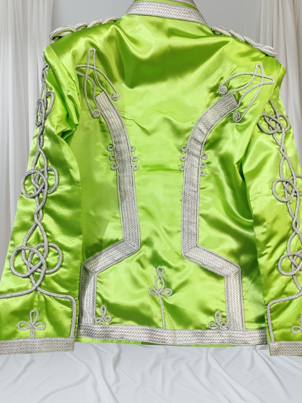 Napoleonic Hussars Ceremonial parade Jacket: Military coat with Aiguillette & Epaulette